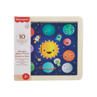 FISHER-PRICE Wood medinė dėlionė asort., HXV15