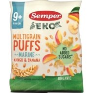 SEMPER EKO ekologiškas užkandis su mangais, bananais, nuo 9 mėn., 18 g., 119446