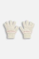 COCCODRILLO pirštinės ACCESSORIES WINTER GIRL, kreminės, ZC5360311AWG-002-XL, XL cm