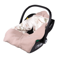 LIONELO pledas automobilinei kėdutei, Beige magnolia