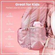 ION8 nerūdijančio plieno gertuvė, Rainbows, 400 ml. ,I8SS400PPRAINB