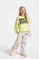 COCCODRILLO džemperis CARTOONS GIRL KIDS, žalias, ZC4132101CGK-011-122, 122 cm