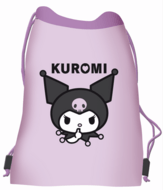 KUROMI sportinis maišelis avalynei, violetinis, TO-WKS-3724-XXX-KURO-SA