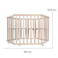 ROBA maniežas, Natural wood, 0232NAS105-A