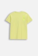 COCCODRILLO marškinėliai trumpomis rankovėmis, geltoni, WC6143203NBJ-004-164, 164 cm