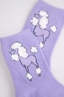 COCCODRILLO kojinės SOCKS GIRL, violetinės, cm