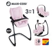 SMOBY kėdutė lėlėms 3in1, rožinė, 7600240242