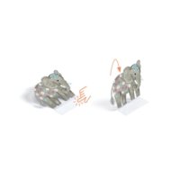 DJECO kūrybinis rinkinys Lift-up Stickers - Animals, DJ00044