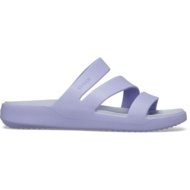CROCS šlepetės SMILEY, violetinės, 209587-5BN, 42,5 dydis