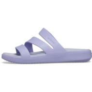 CROCS šlepetės SMILEY, violetinės, 209587-5BN, 42,5 dydis
