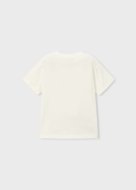 MAYORAL marškinėliai trumpomis rankovėmis, cream, 3.077-82, 110  cm