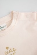 COCCODRILLO marškinėliai, kreminiai, ZC5143101EBG-003-098, 98 cm
