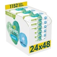 PAMPERS drėgnos servetėlės kūdikiams Harmonie Aqua, 24x48 vnt., 81783737