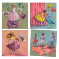 DJECO piešimo kreidelėmis rinkinys The Ballerina Inspired by Edgar Degas, DJ09381