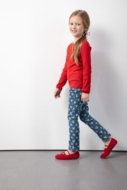 COCCODRILLO kelnės JEANS COLLECTION GIRL, mėlynos, cm