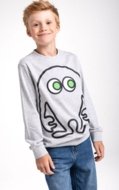 MOKIDA marškinėliai MOKIDA COLLECTION BOY, pilki, ZM5143102MCB-019-140, 140 cm