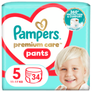 PAMPERS sauskelnės PC VP S5 34 vnt. 81750549
