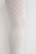 COCCODRILLO pėdkelnės TIGHT COTTON COLORFUL, baltos, cm