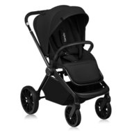 LIONELO sportinis vežimėlis MIKA PLUS, Black onyx
