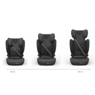 KINDERKRAFT automobilinė kėdutė JUNIOR FIX 2 PLUS, 100-150 cm., Black, KCJUFI20BLKPL0N