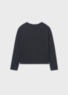 MAYORAL marškiniai ilgomis rankovėmis, black, 7.007-30