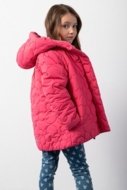 COCCODRILLO striukė OUTERWEAR GIRL KIDS, rožinė, cm