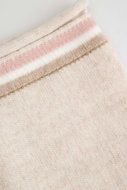 COCCODRILLO šalikas ACCESSORIES WINTER GIRL, kreminis, cm