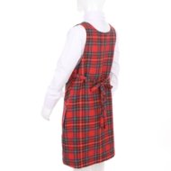 MAMAJUM sarafanas slim fit 10-000017, languotas, raudonas, 146/152 cm