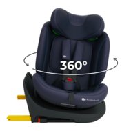 KINDERKRAFT automobilinė kėdutė I-GROW 2 PLUS, 40-150 cm., Navy, KCIGRO02NAVPL00