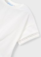 MAYORAL marškinėliai trumpomis rankovėmis, natural, 3.012-83, cm