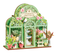 ROLIFE medinis konstruktorius Žaliasis Fontanų Sodas, DS049