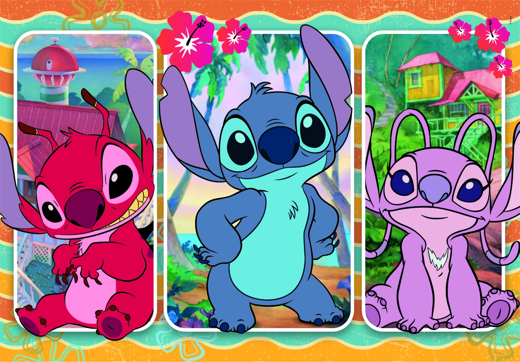 CLEMENTONI DISNEY STITCH maxi dėlionė, 24 d., 24029 | Dėlionės vaikams