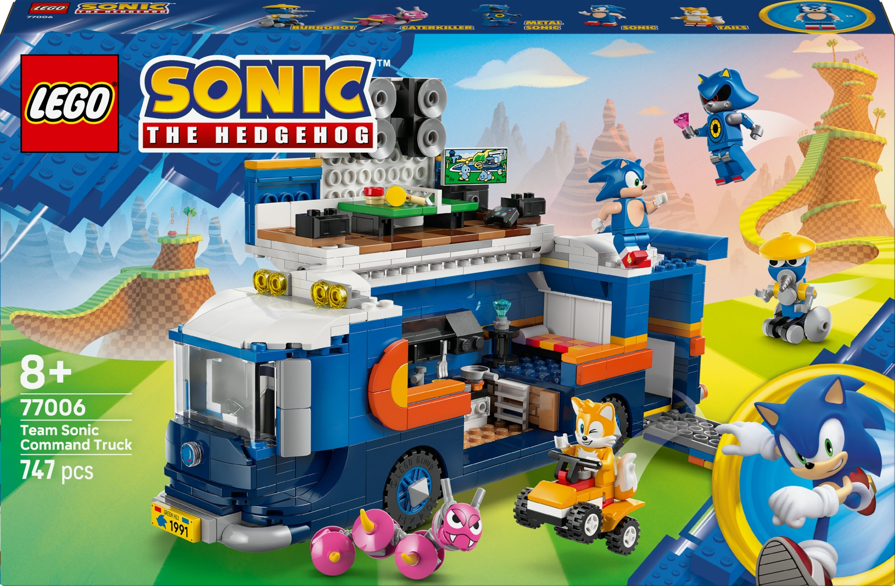77006 LEGO® Sonic the Hedgehog™ Sonic komandos sunkvežimis | LEGO