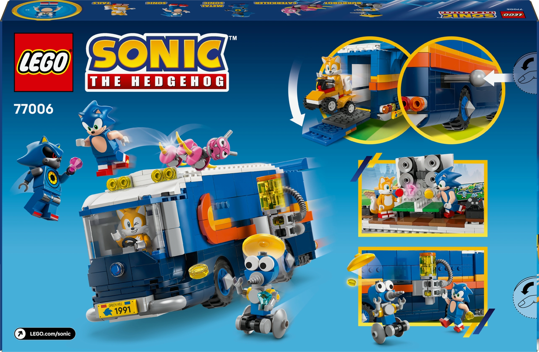 77006 LEGO® Sonic the Hedgehog™ Sonic komandos sunkvežimis | LEGO