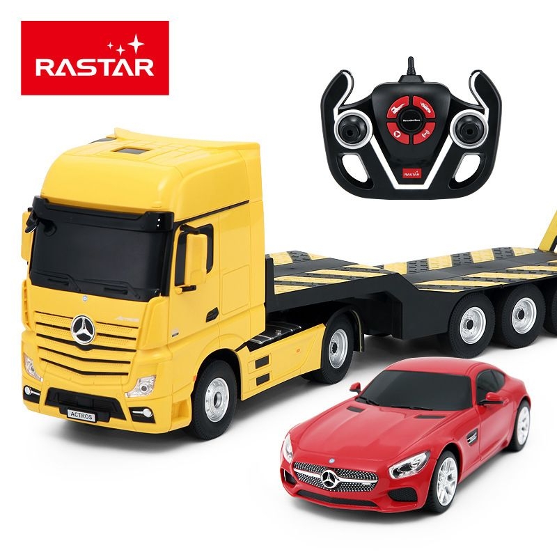 RASTAR vilkikas su automobiliu valdomas RC Mercedes-Benz Actros