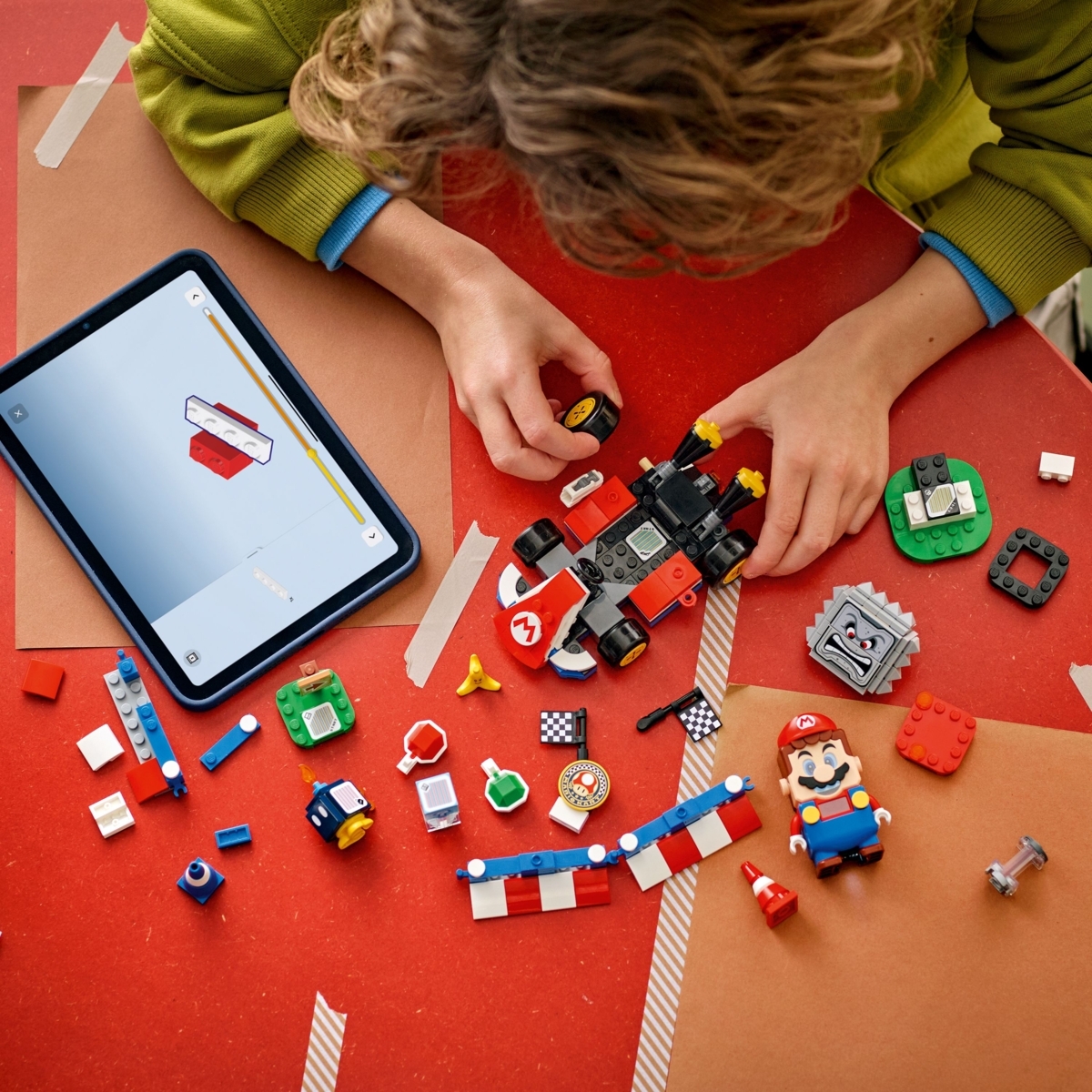 72043 LEGO® Super Mario Mario Kart™ – interaktyvus „LEGO® Mario