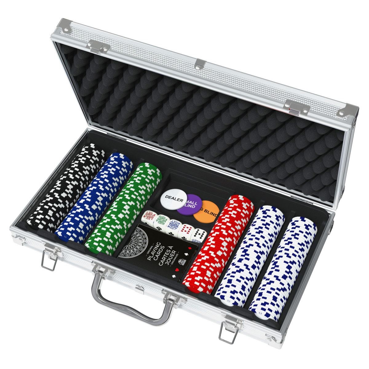 SPINMASTER GAMES stalo žaidimas Poker, 6065367 | Klasikiniai