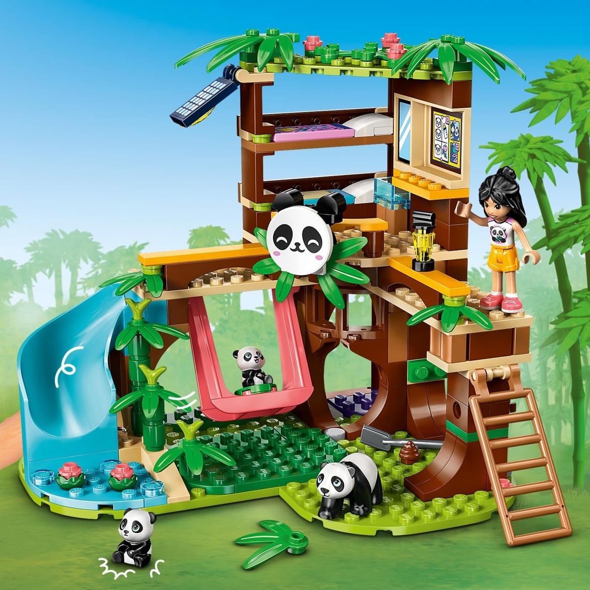 42648 LEGO® Friends Gyvūnų priežiūra pandų prieglaudoje | LEGO Friends