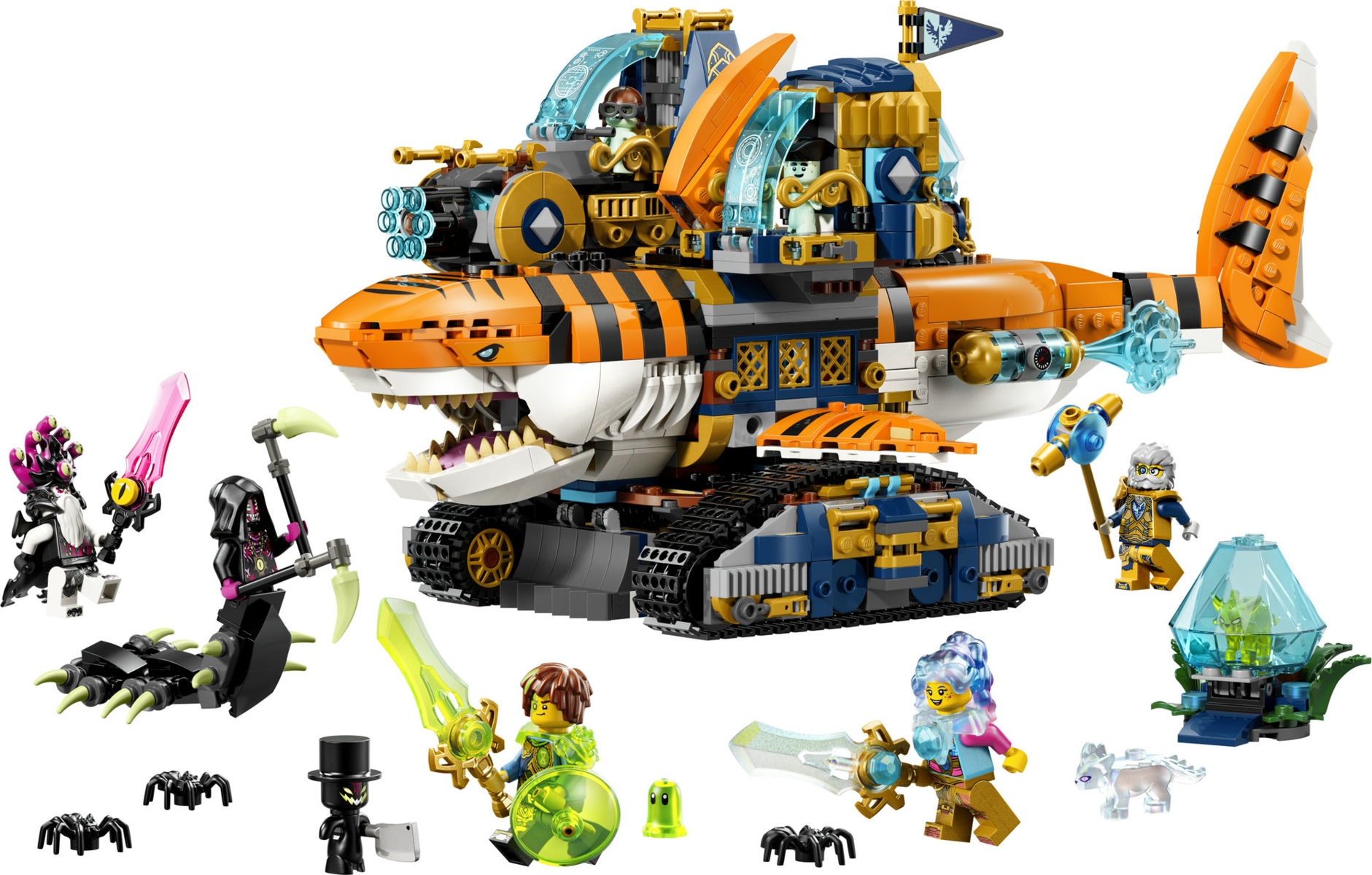 71515 LEGO® DREAMZzz™ Ryklių tankas-tigras | LEGO