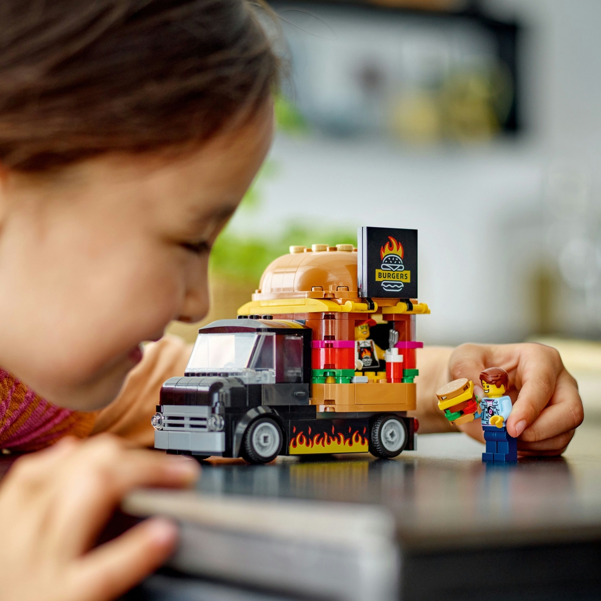 60404 LEGO® City Mėsainių Sunkvežimis | LEGO City