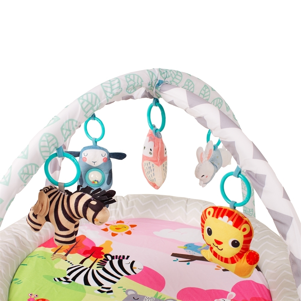 BABYTROLD lavinamasis kilimėlis HAPPY SPACE ZOO, 352-1C | Kilimėliai