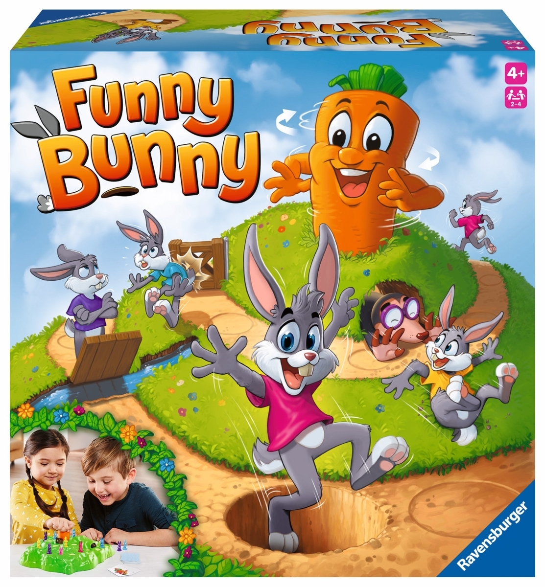 RAVENSBURGER žaidimas Funny Bunny, 22373 | Klasikiniai