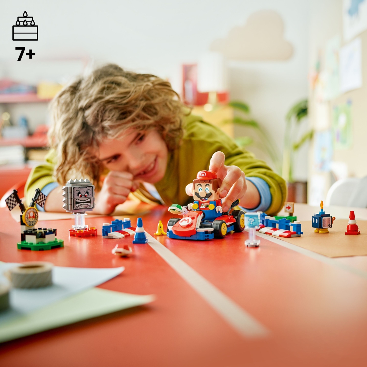 72043 LEGO® Super Mario Mario Kart™ – interaktyvus „LEGO® Mario