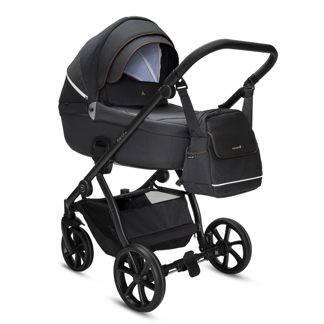 NOORDI universalus vežimėlis FJORDI V2 2in1, Voyager black