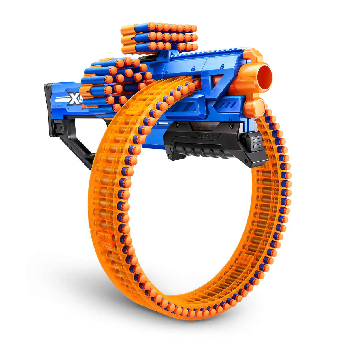 X-SHOT žaislinis šautuvas Mad Megga Barrel Blaster Insanity, 1