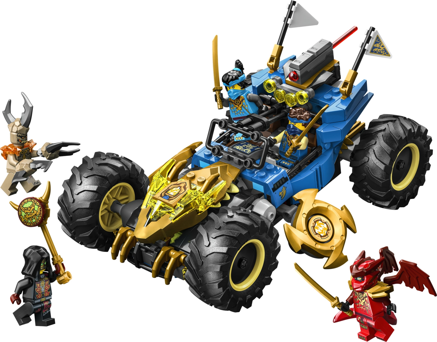 71856 LEGO® NINJAGO® Jay transformuojamas automobilis | LEGO