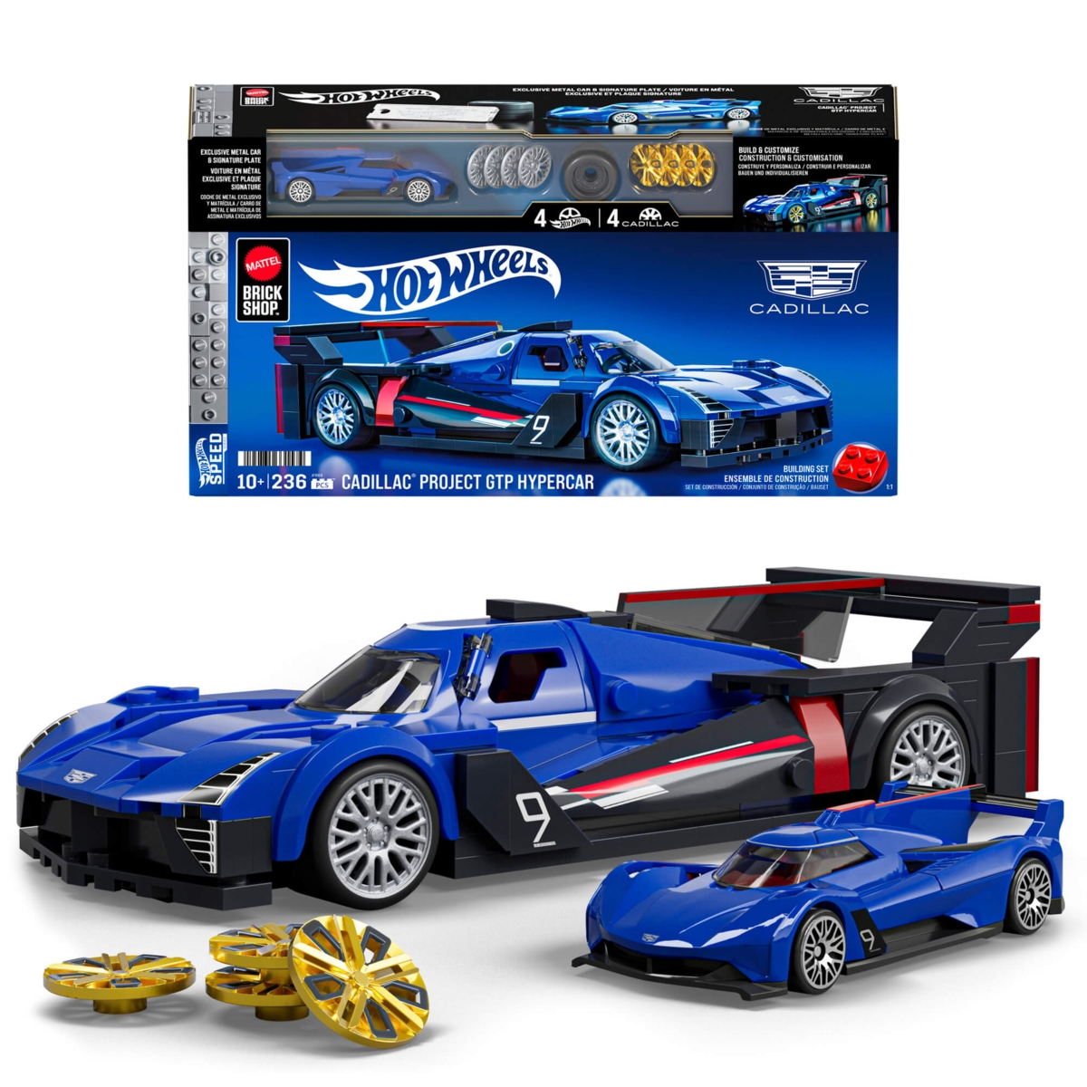 MATTEL BRICK SHOP HOT WHEELS konstruktorius – Speed Cadillac