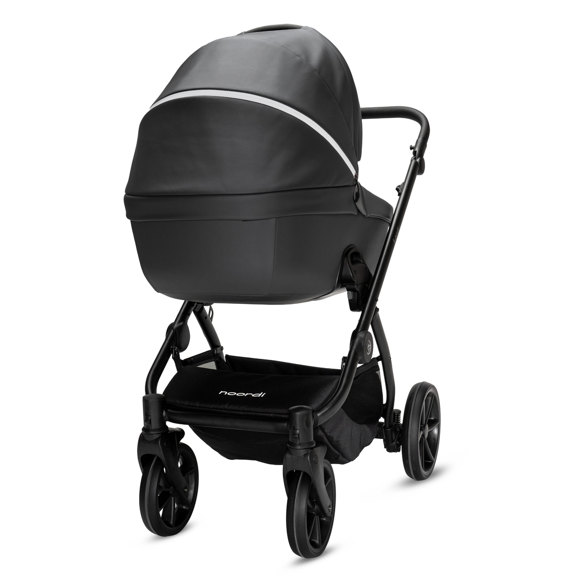 NOORDI universalus vežimėlis FJORDI V2 LEATHER 2in1, Shadow grey