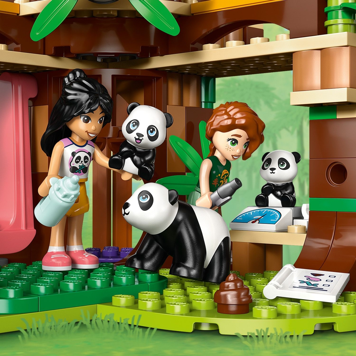 42648 LEGO® Friends Gyvūnų priežiūra pandų prieglaudoje | LEGO Friends
