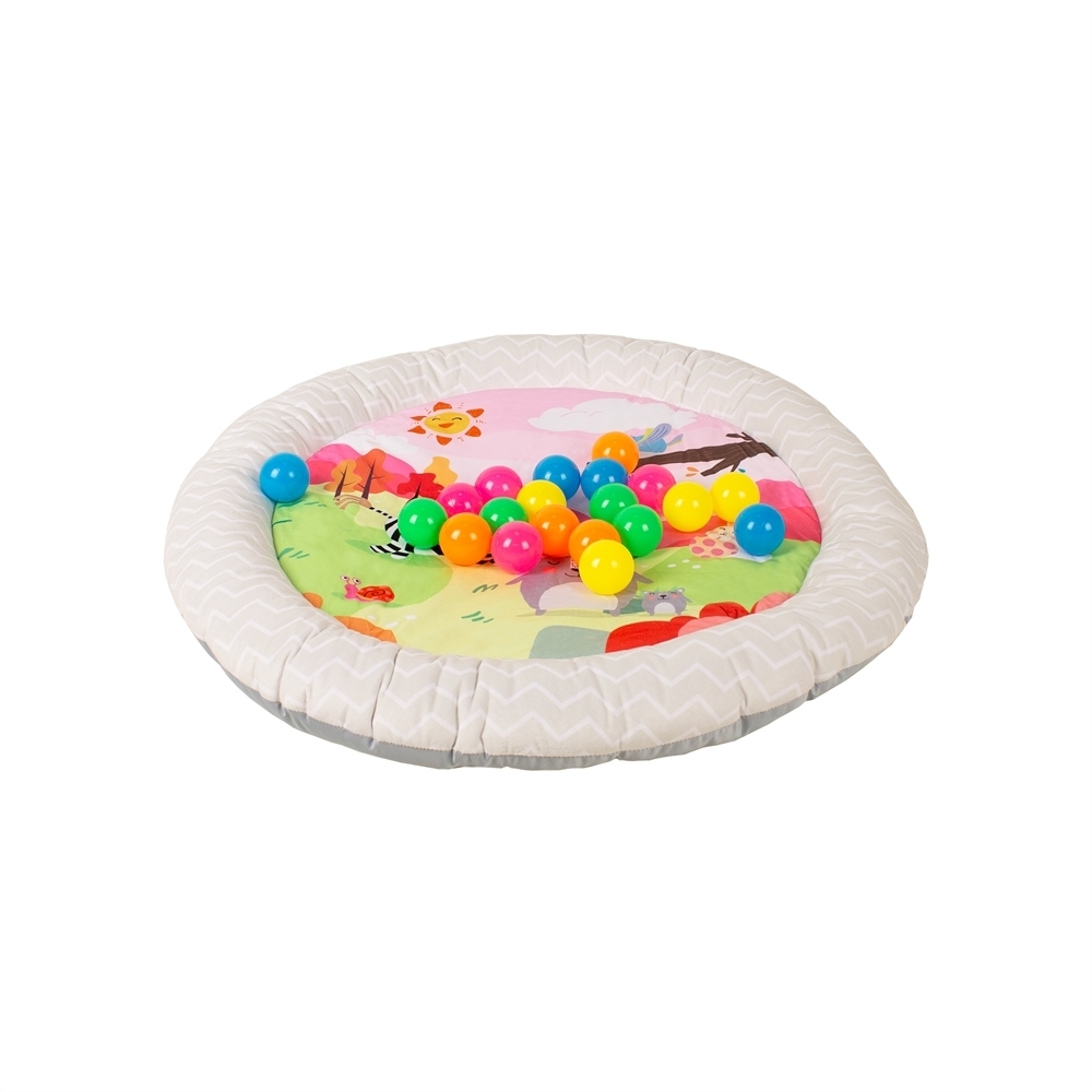 BABYTROLD lavinamasis kilimėlis HAPPY SPACE ZOO, 352-1C | Kilimėliai